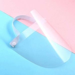 Clear face mask guard